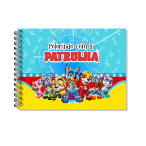 Livro de Colorir Patrulha Canina