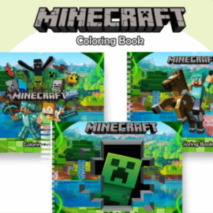 Livro de Colorir Minecraft [Digital]