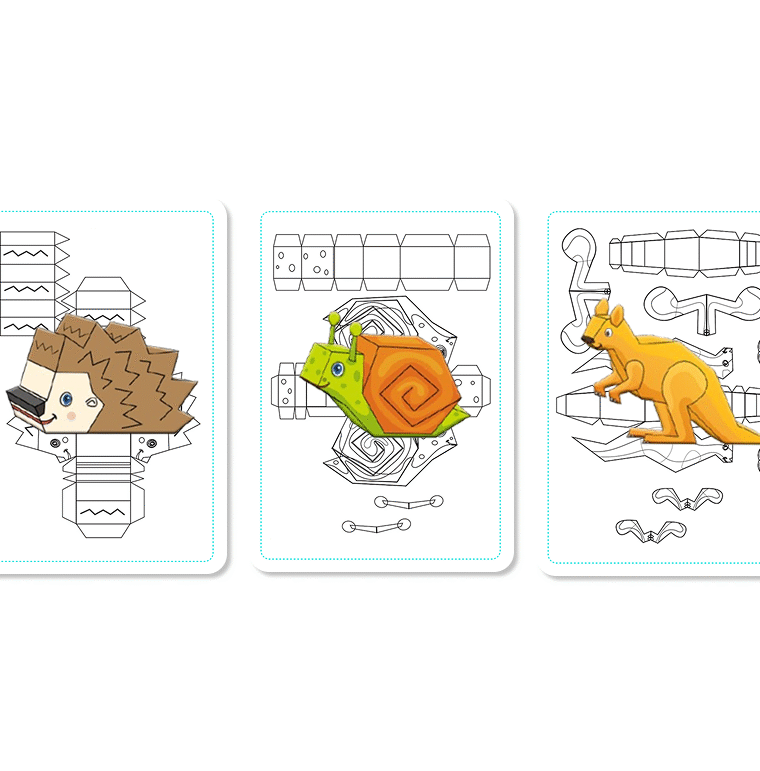 Zoo Criativo - Pinte, Dobre e Brinque! [Digital] - Imagem 2