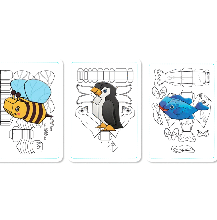 Zoo Criativo - Pinte, Dobre e Brinque! [Digital] - Imagem 3