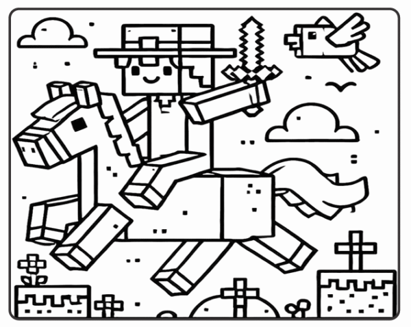 Livro de Colorir Minecraft [Digital] - Image 6