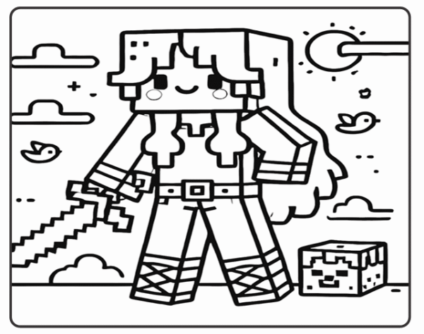 Livro de Colorir Minecraft [Digital] - Image 2