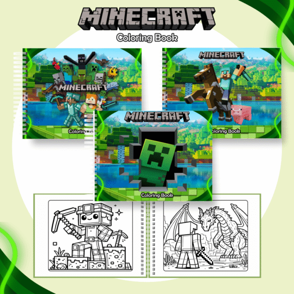 Livro de Colorir Minecraft [Digital]